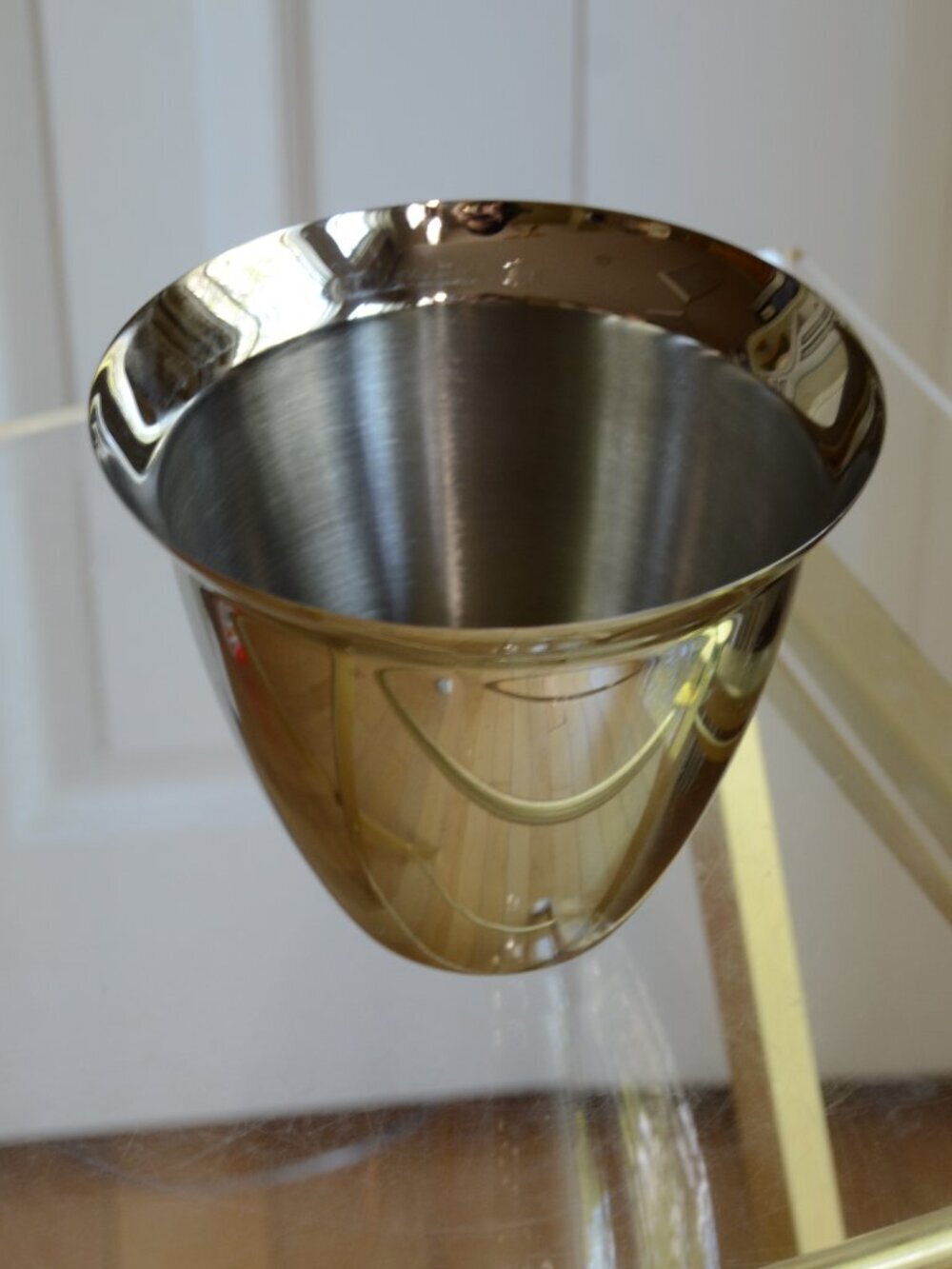 vintage Cromargan WMF stainless steel 18/10 ice bucket/German